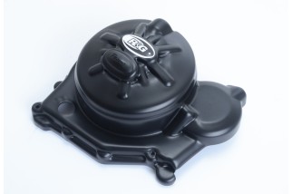 Couvre-carter droit R&G RACING Race Series noir Aprilia Tuono V4