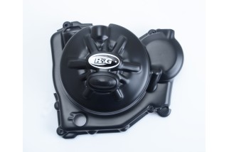 Couvre-carter droit R&G RACING Race Series noir Aprilia Tuono V4