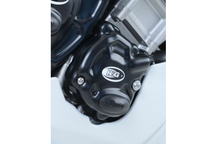 Couvre carter R&G RACING Race Series droit (pompe à huile) noir Yamaha R1