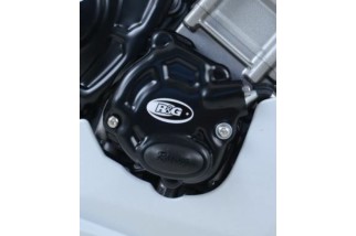 Couvre carter R&G RACING Race Series droit (pompe à huile) noir Yamaha R1
