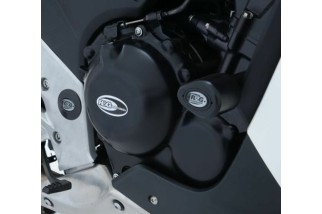 Kit de couvre-carter R&G RACING noir Honda CB500F/CBR500R