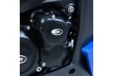 Couvres-carter droit (démareur & pompe à eau) R&G RACING noir Suzuki GSX1000S