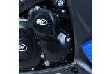 Couvres-carter droit (démareur & pompe à eau) R&G RACING noir Suzuki GSX1000S