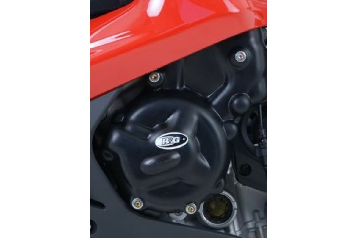 Couvre carter R&G RACING Race Series gauche (alternateur) noir BMW S1000RR