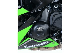Couvre-carter gauche R&G RACING Race Series noir Kawasaki