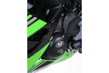 Couvre-carter gauche R&G RACING Race Series noir Kawasaki