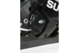 Kit couvre-carter R&G RACING noir Suzuki GSX-R600 (2 pièces)
