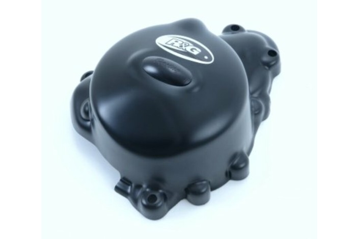 Couvre-carter gauche R&G RACING Race Series noir Triumph