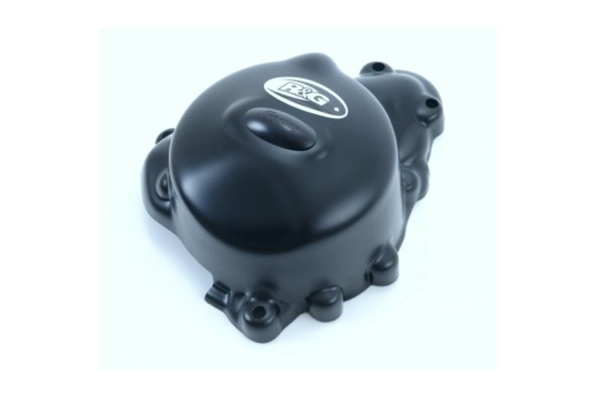 Couvre-carter gauche R&G RACING Race Series noir Triumph