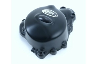 Couvre-carter gauche R&G RACING Race Series noir Triumph