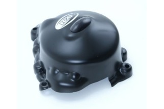 Couvre-carter gauche R&G RACING Race Series noir Triumph