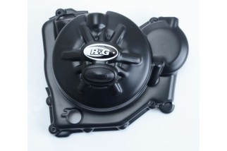 Couvre-carter gauche R&G RACING  Race Series noir Aprilia RSV4