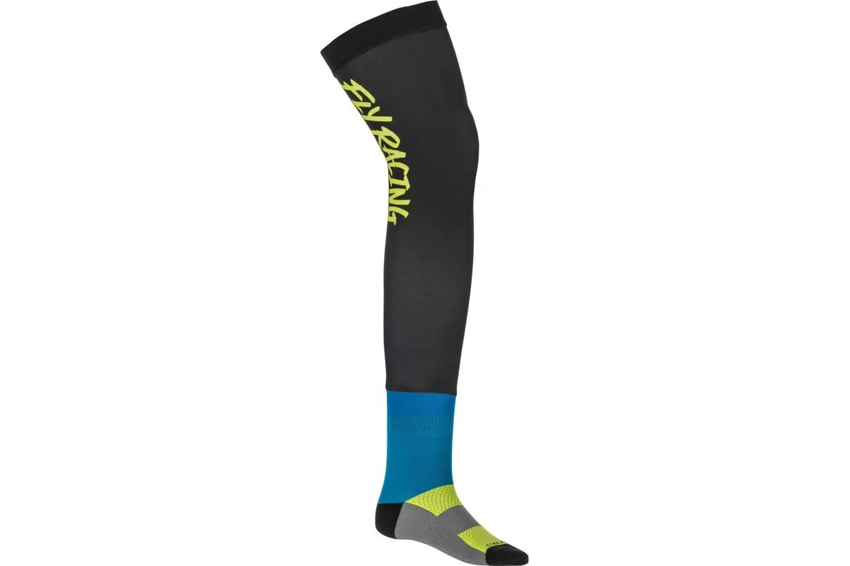 Chaussettes hautes FLY RACING pour genouillères - bleu