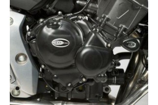 Couvre-carter droit R&G RACING noir Honda CB600F