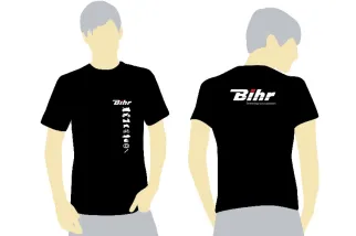 T-Shirt BIHR noir 2019 - Taille XL