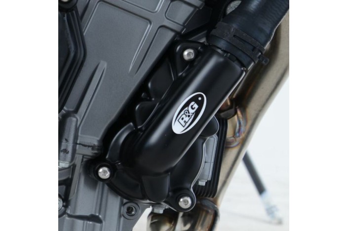 Couvre-carter droit (pompe à eau) R&G RACING noir KTM Duke 790