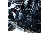 Couvre-carter droit (embrayage) R&G RACING noir Kawasaki Z900RS