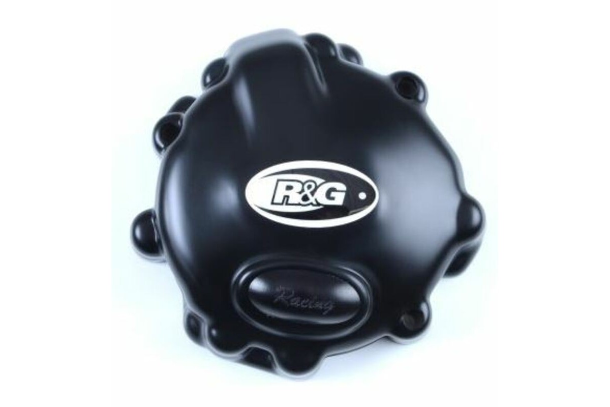 Couvre carter R&G RACING Race Series gauche (alternateur) noir Kawasaki ZX6R