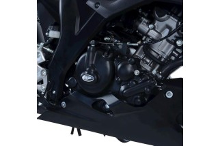 Couvre-carter droit (embrayage) R&G RACING noir Suzuki GSX-R125