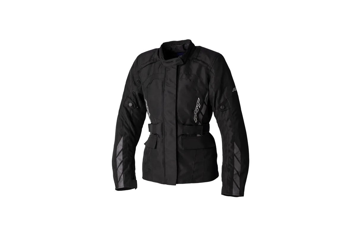 Veste femme RST Alpha 5 CE textile - noir/noir