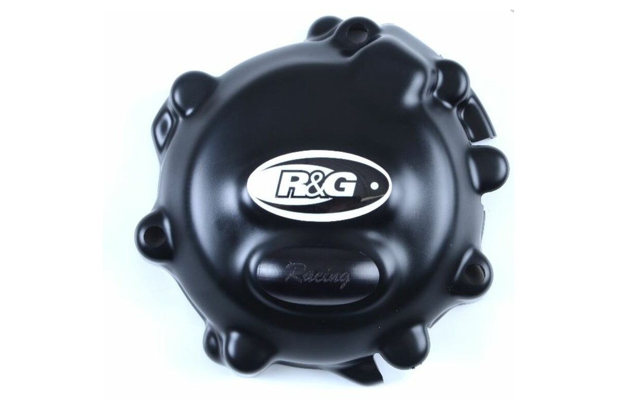 Couvre carter R&G RACING Race Series gauche (alternateur) noir Kawasaki ZX10R