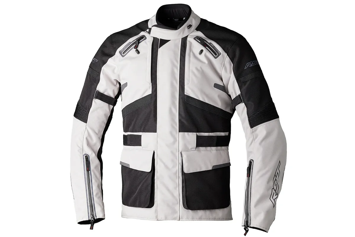 Veste RST Endurance CE textile - argent/noir