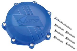 Protège carter embrayage UFO bleu Yamaha WR250F