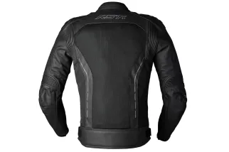 Veste cuir RST S-1 Mesh CE homme - noir