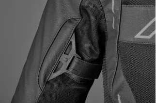 Veste cuir RST S-1 Mesh CE homme - noir