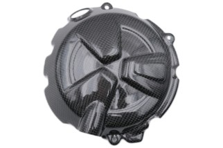 Couvre-carter embrayage LIGHTECH carbone brillant