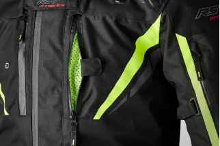 Veste textile RST Pro Series Paragon 7 homme - noir/jaune fluo