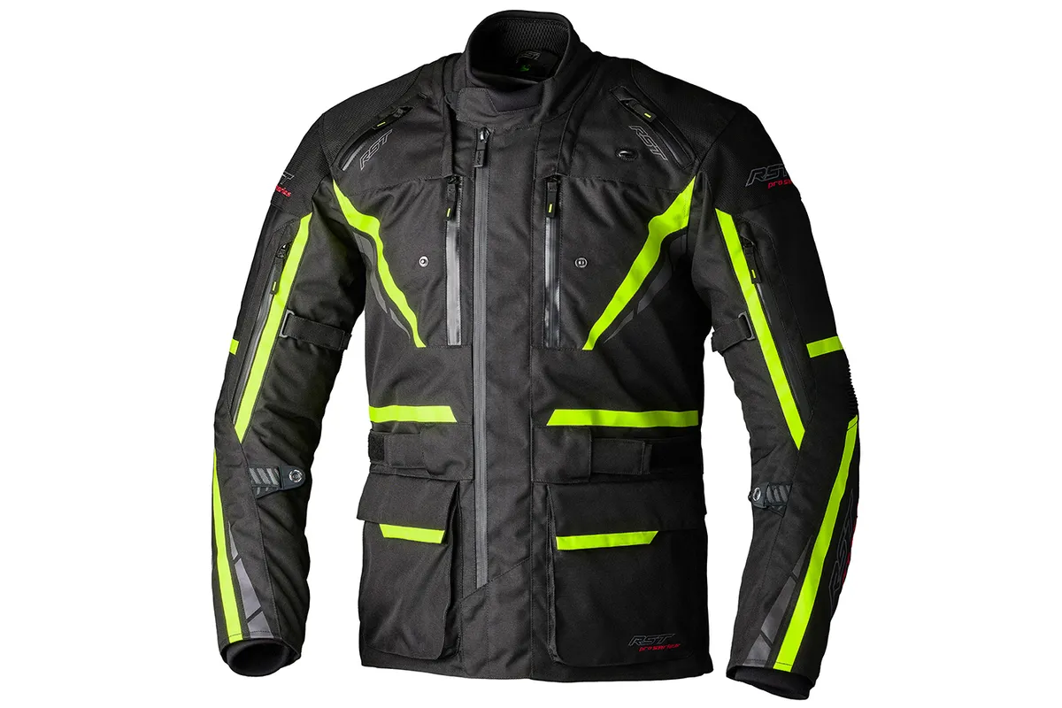 Veste textile RST Pro Series Paragon 7 homme - noir/jaune fluo
