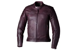 Veste RST Brandish2 cuir CE homme - Oxblood