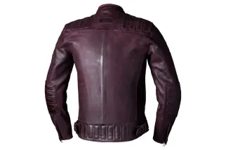 Veste RST Brandish2 cuir CE homme - Oxblood