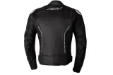 Veste RST S1 CE cuir - noir/noir/blanc