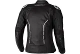 Veste femme RST S1 CE cuir - noir/blanc