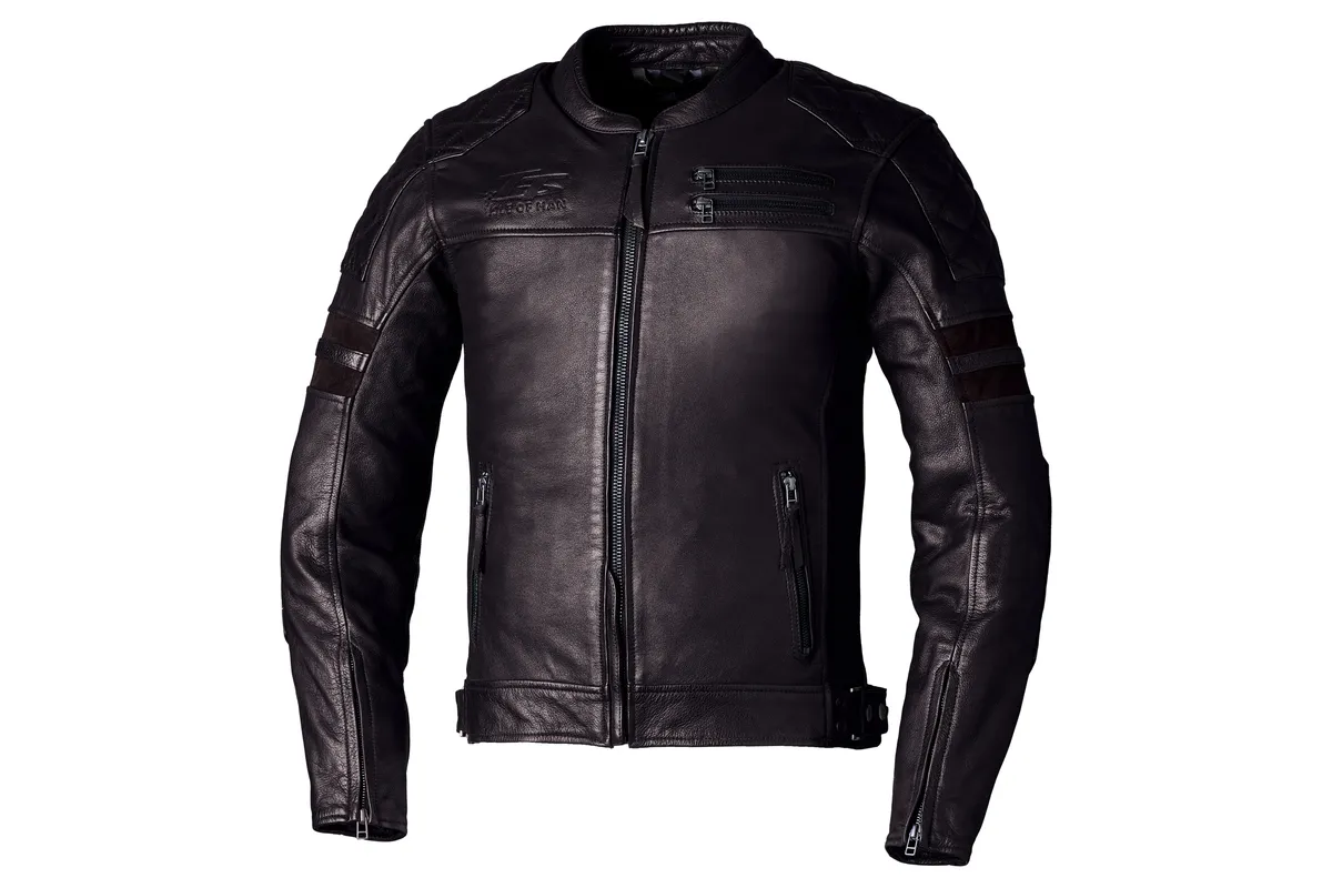 Veste RST Hillberry2 cuir CE homme - Marron