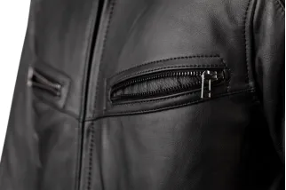 Veste RST Roadster 3 CE cuir - noir
