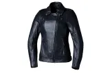 Veste RST Ripley2 cuir CE femme - Noir