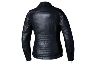 Veste RST Ripley2 cuir CE femme - Noir