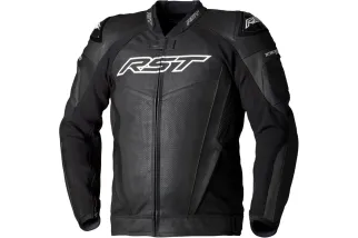 Veste cuir RST TracTech Evo 5 CE homme - noir/noir/noir
