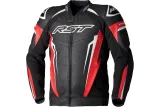 Veste cuir RST TracTech Evo 5 CE homme - rouge/noir/blanc