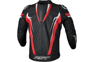 Veste cuir RST TracTech Evo 5 CE homme - rouge/noir/blanc