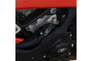 Couvre-carter gauche (pompe à eau) R&G RACING Race Series noir BMW S1000RR