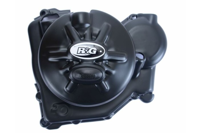 Couvre carter droit R&G RACING Race Series noir Aprilia RSV4RR