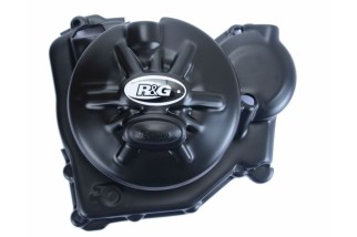 Couvre carter droit R&G RACING Race Series noir Aprilia RSV4RR