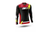 Maillot S3 Collection 01 - noir/rouge taille L