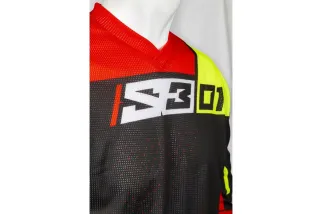 Maillot S3 Collection 01 - noir/rouge taille L