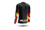 Maillot S3 Collection 01 - noir/rouge taille L