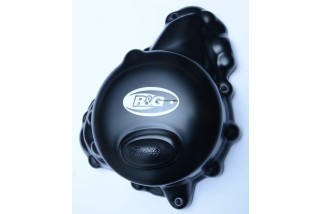 Couvre-carter gauche R&G RACING Race Series noir Triumph